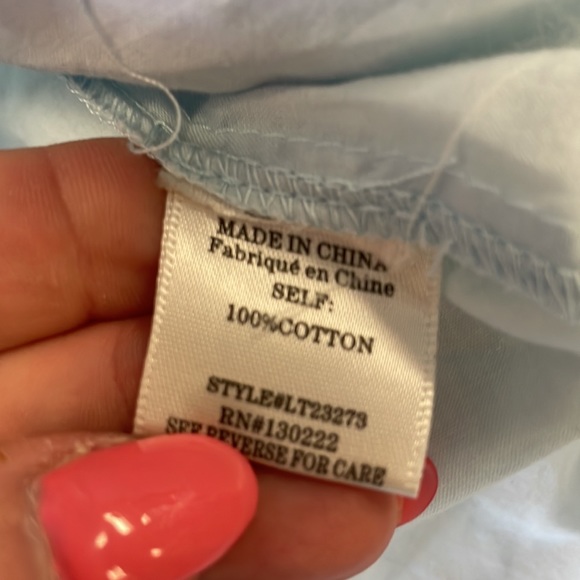 NWT LOVERICH ON OR OFF THE SHOULDER EMBROIDERY TOP - Picture 7 of 9